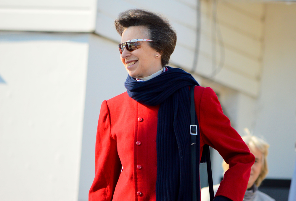 HRH THE PRINCESS ROYAL VISITS THE ISLE OF WIGHT