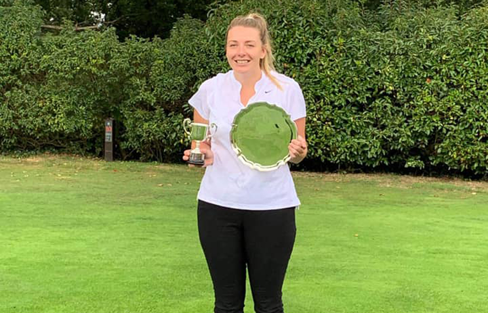 LUCY CROWNED LADIES’ CHAMPION DURING SHANKLIN & SANDOWN CHAMPIONSHIP