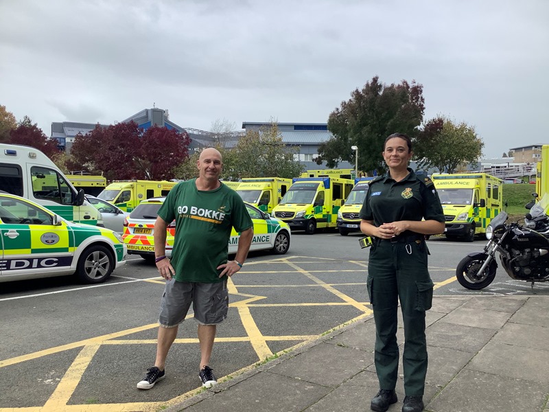 DON’T BE AFRAID TO GET HANDS ON – IT SAVED PAUL’S LIFE