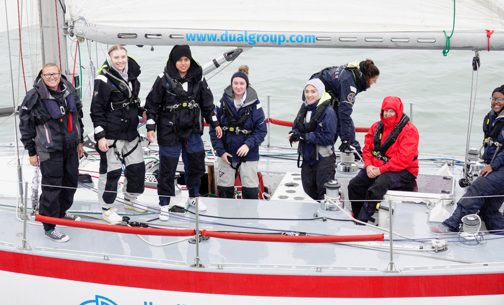 SUCCESS AT YOUTH CHARITY’S ANNUAL ‘ROUND THE CANS’ SOLENT RACE