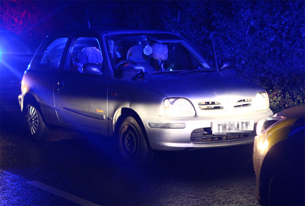 VEHICLE STOP LEADS TO ARREST OF SHANKLIN DUO ON SUSPICION OF INTENT TO SUPPLY DRUGS