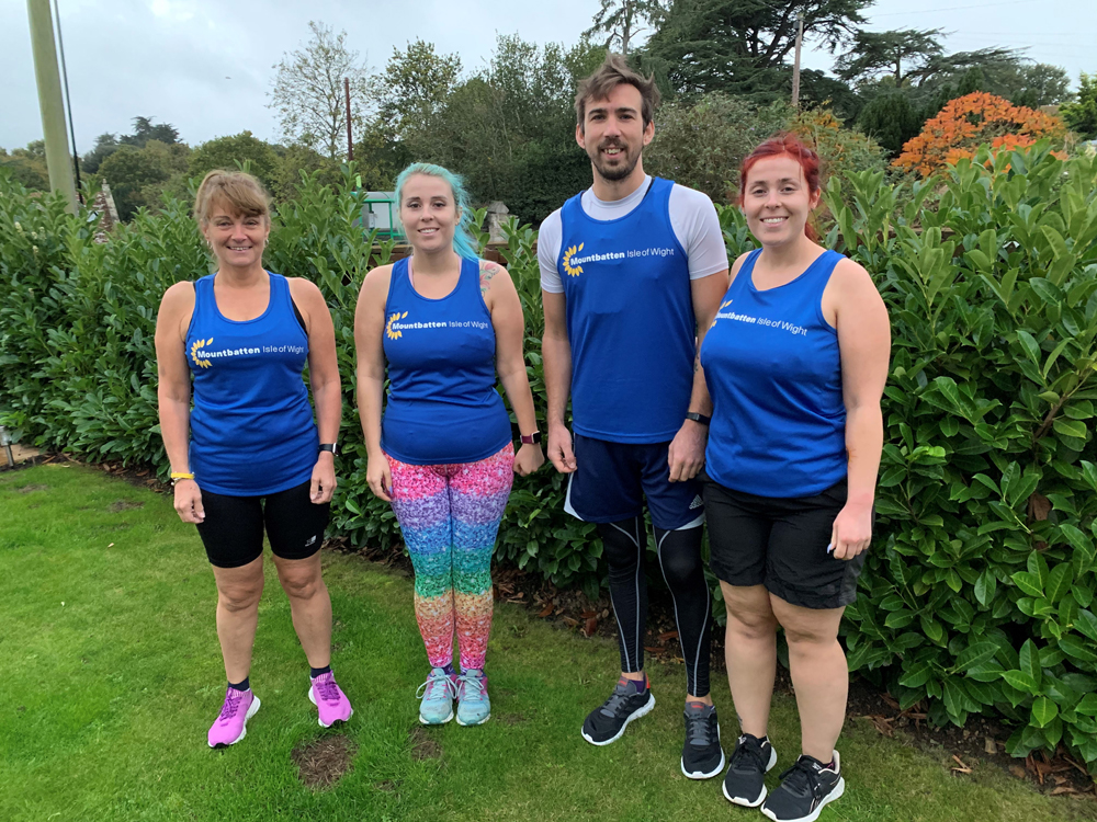 HALF MARATHON RAN TO RAISE MONEY FOR MOUNTBATTEN HOSPICE