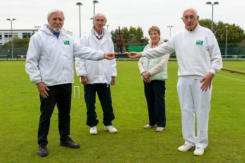 NEW PLAYER LIFTS THE THORNTON TROPHY AT RYDE LAWN TENNIS AND CROQUET CLUB