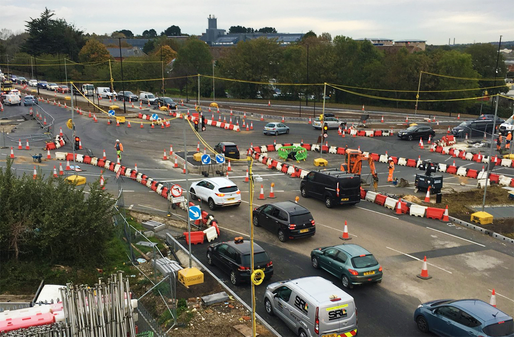 GOING, GOING, GONE! ST MARY’S ROUNDABOUT DISAPPEARS OVERNIGHT