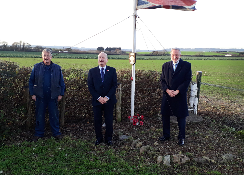FILM COMMEMORATES PILOT’S MEMORY AFTER DOGFIGHT OVER APSE MANOR AIRFIELD