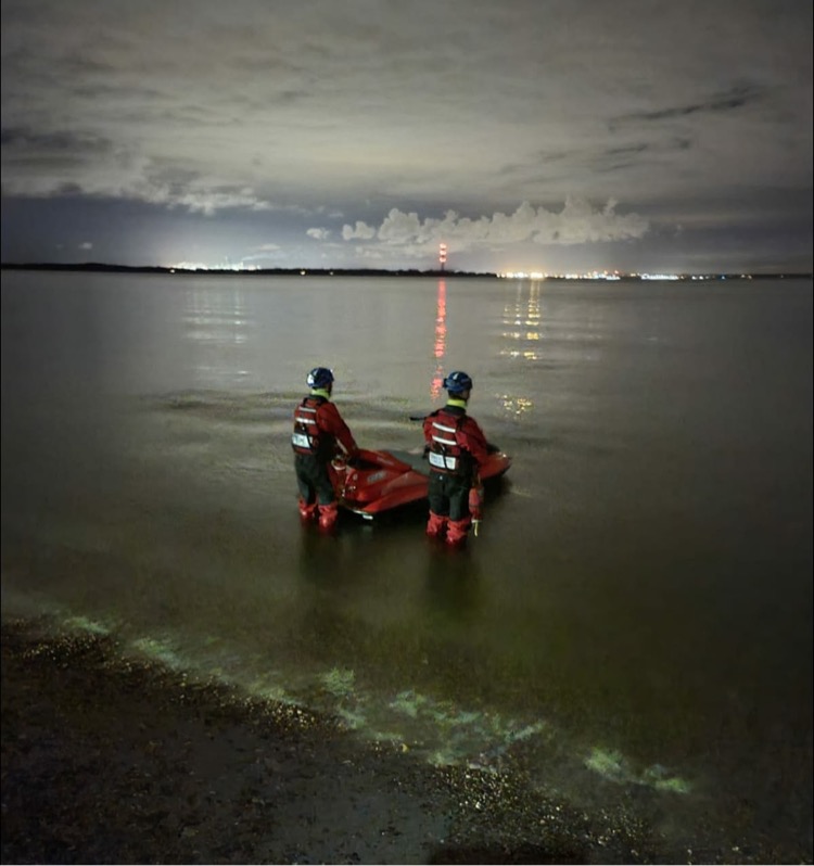 SEARCH FOR JET SKIER ON THE SOLENT ENDS WITH POSITIVE OUTCOME