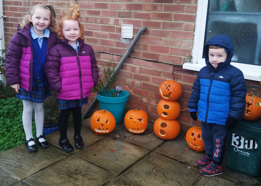 PUMPKIN CARVING SUCCESS FOR ST HELENS – AND ANGELS WILL RETURN IN DECEMBER