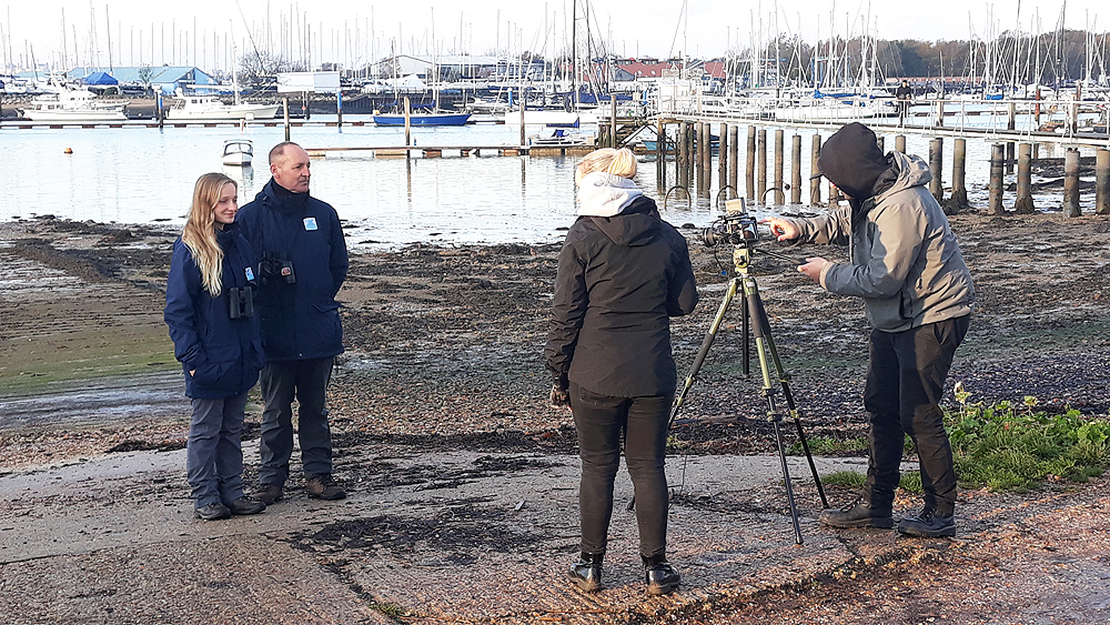 BIRD AWARE SOLENT PRESENTED WITH AWARD FOR THEIR SOCIAL MEDIA ACTIVITY