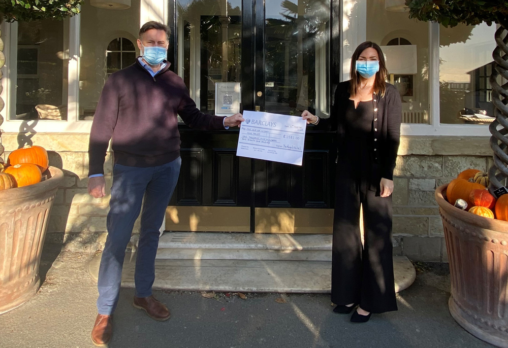 ROYAL HOTEL RAISES £1,500 FOR LOCAL ISLE OF WIGHT NHS CHARITY