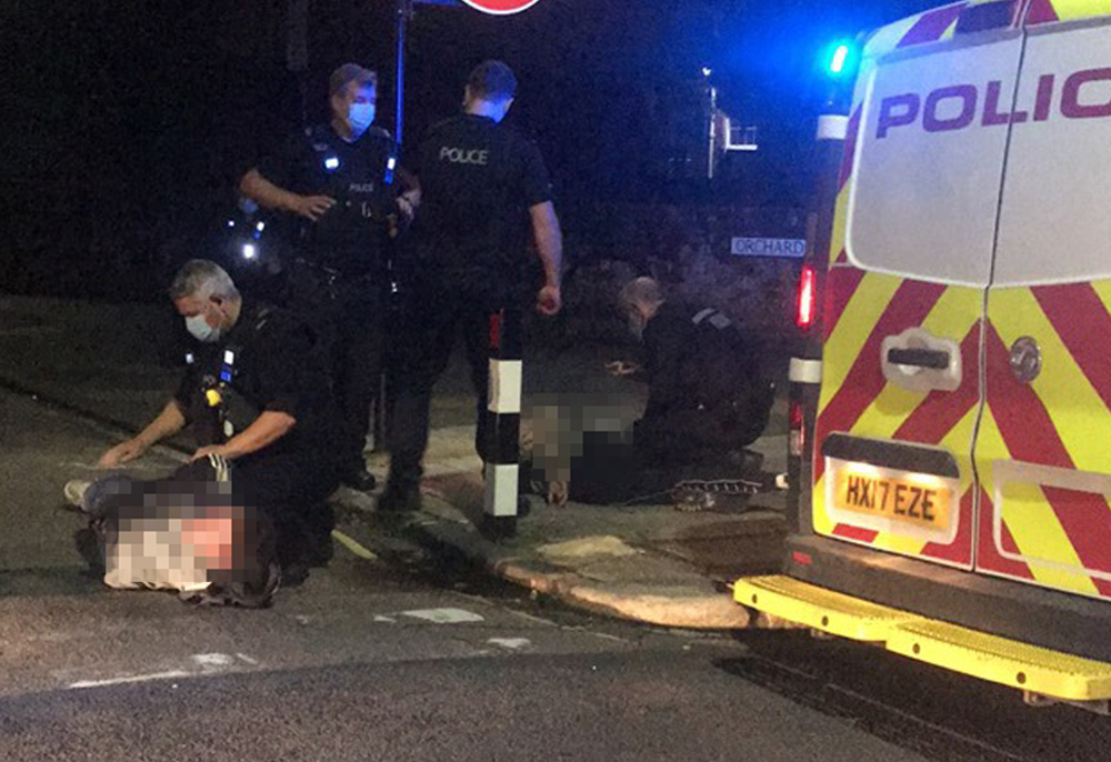 TEENS ARRESTED AFTER CALL TO FIREWORKS BEING SET OFF IN NEWPORT BUS STATION
