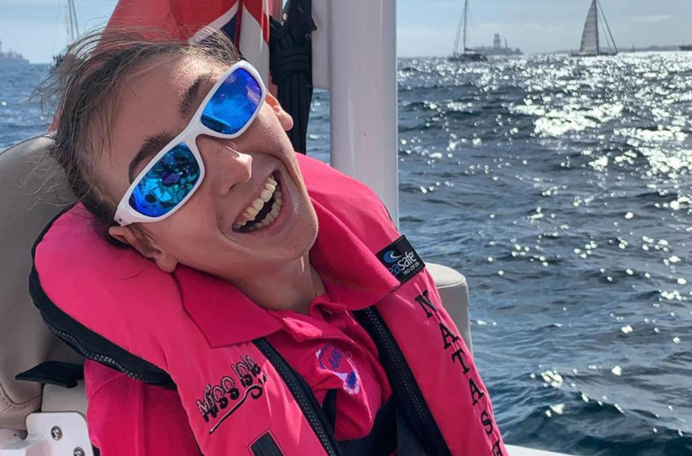 ISLE OF WIGHT’S NATASHA LAMBERT SETS OFF FOR THE ATLANTIC