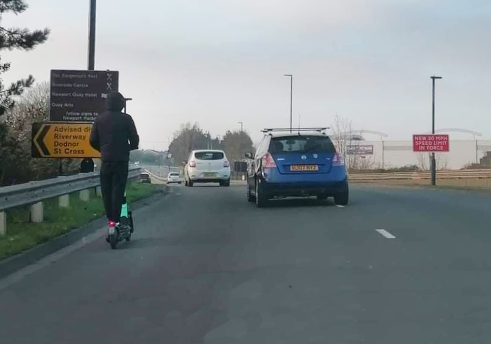 WARNING ISSUED AFTER YOUTHS SEEN MISUSING E-SCOOTERS JUST DAYS INTO TRIAL