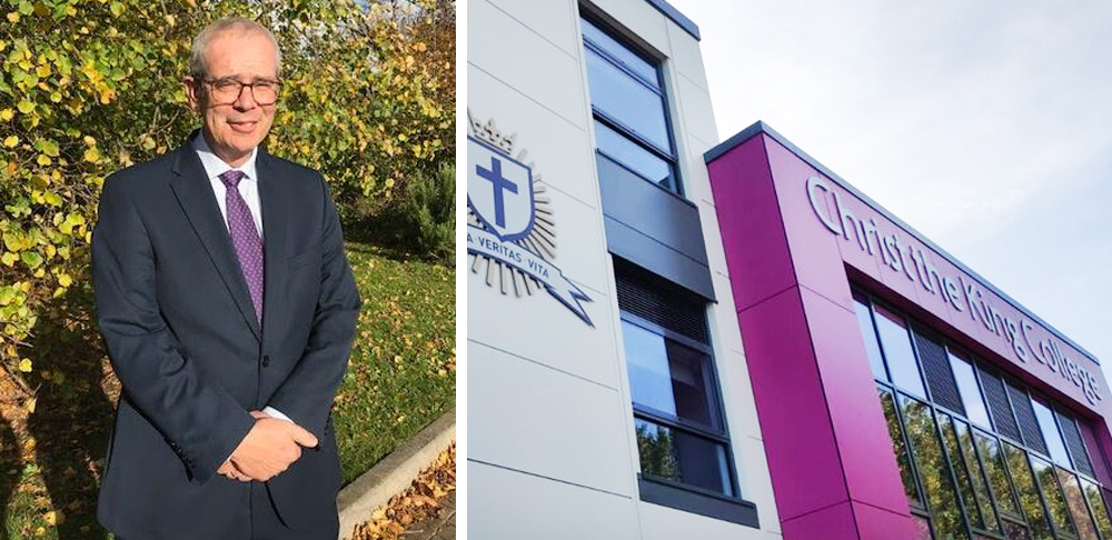 NEW HEADTEACHER FOR CHRIST THE KING COLLEGE