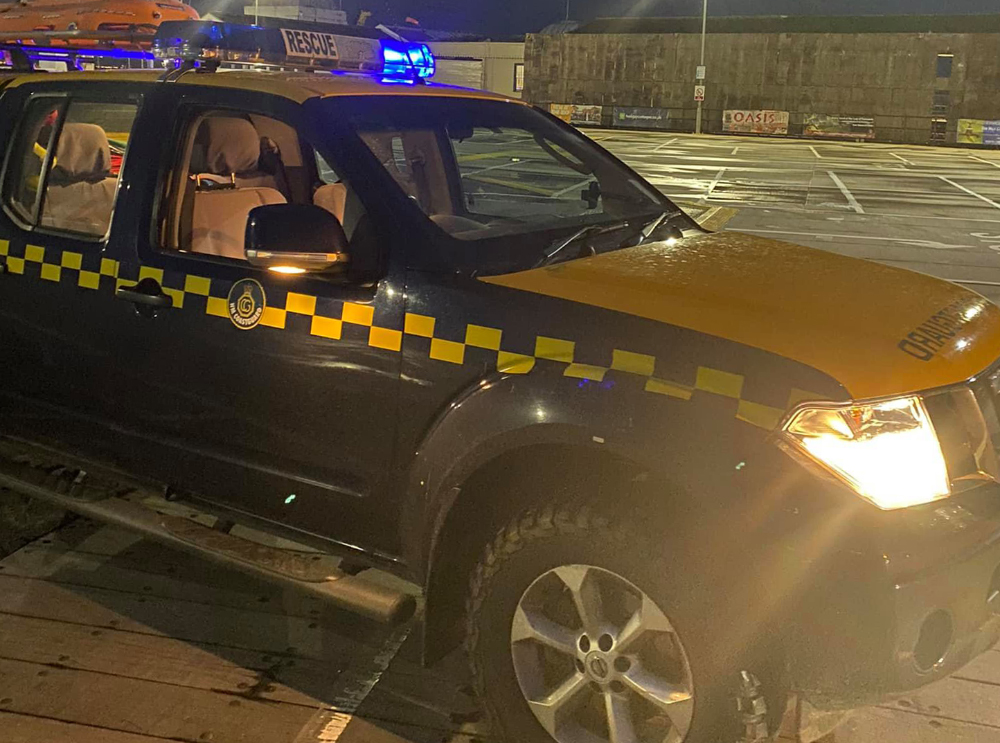 COASTGUARD CALLED TO RYDE OVER FEARS OF PERSONS CUT OFF BY THE TIDE