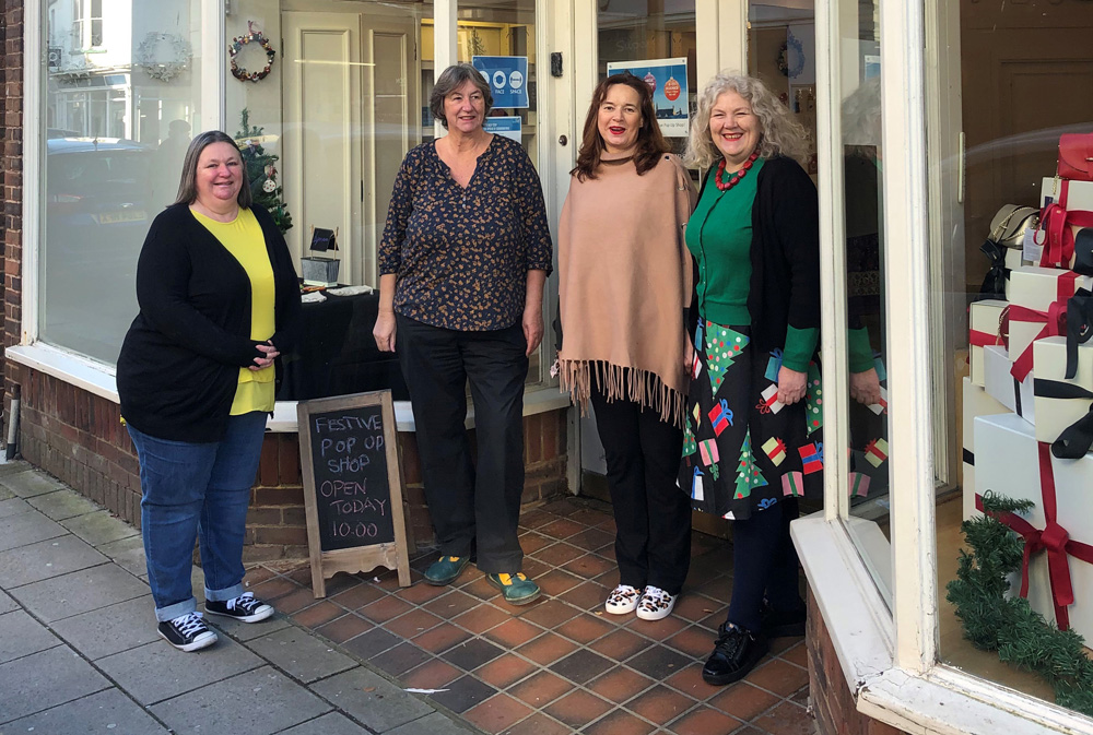 EMPTY SHOPS PUT TO GOOD USE AS FESTIVE TRADERS POP UP IN NEWPORT