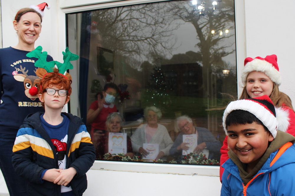 LETTERS BRING CHEER TO THE LOCAL COMMUNITY IN BRIGHSTONE