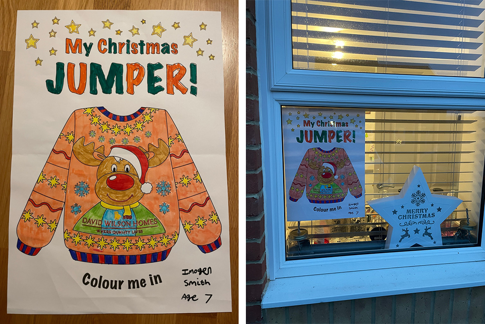 NEWPORT FAMILY WIN CHRISTMAS JUMPER TRAIL COMPETITION