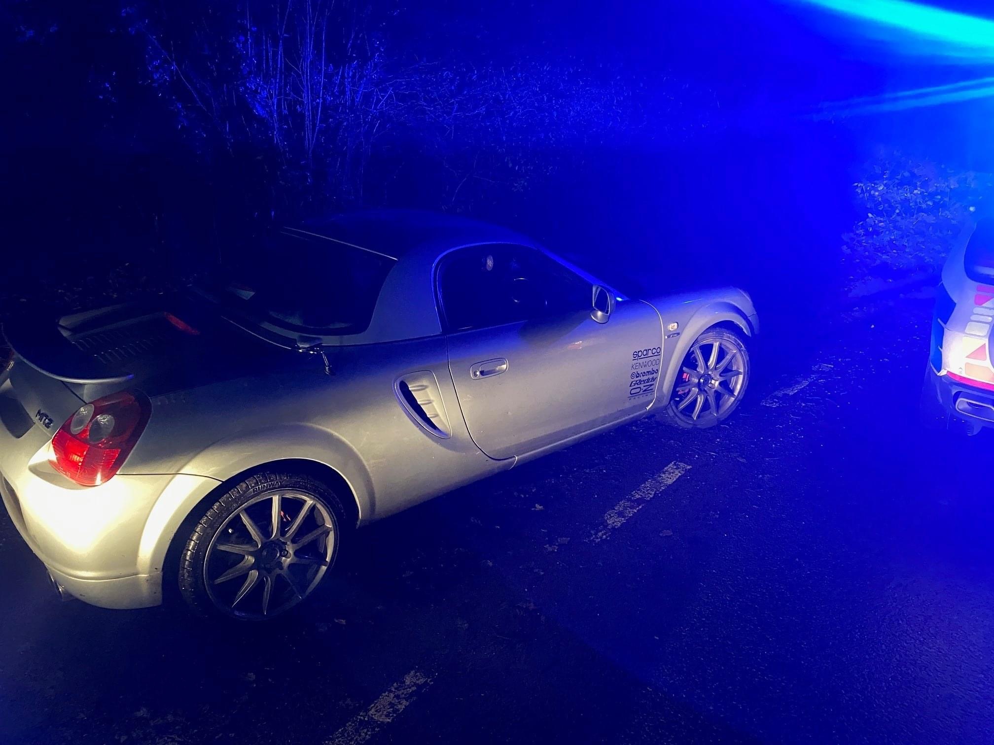 MAN ARRESTED AT THE ROADSIDE IN HAVENSTREET ON SUSPICION OF DRINK DRIVING