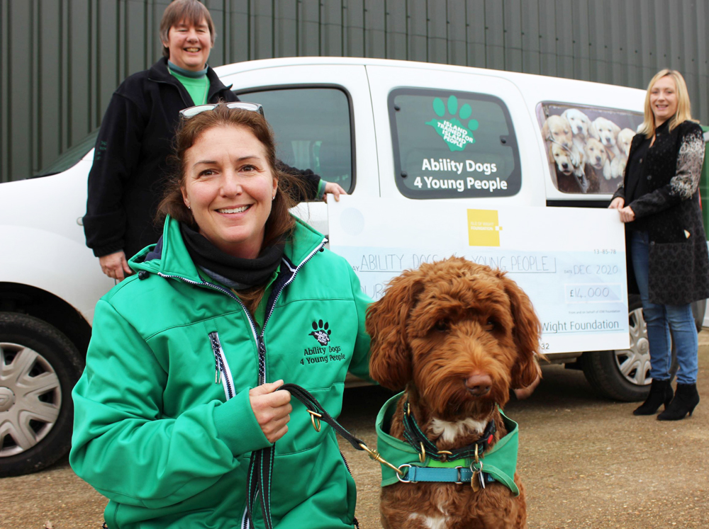 CHARITIES ON THE MOVE THANKS TO GRANTS FROM IW FOUNDATION