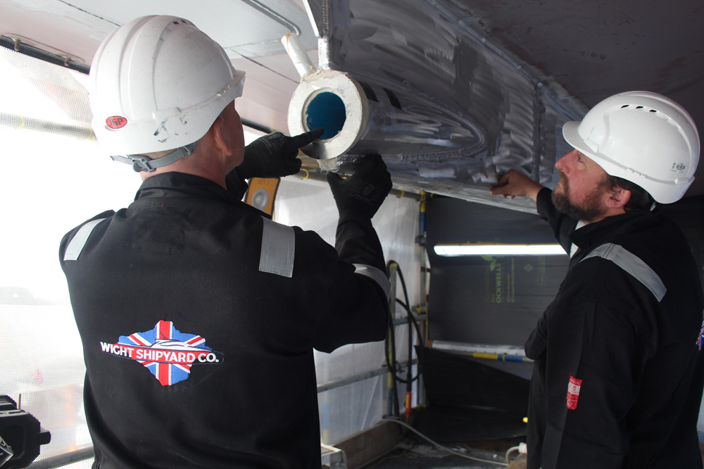 WIGHT SHIPYARD UNDERTAKES FASTCAT REFIT WITH HOPES OF BRINGING SUCH WORK TO EAST COWES IN 2021