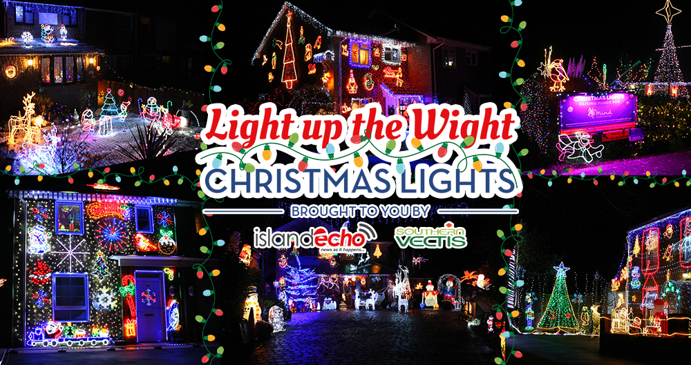 CHRISTMAS LIGHTS SHINE BRIGHT ACROSS THE ISLE OF WIGHT