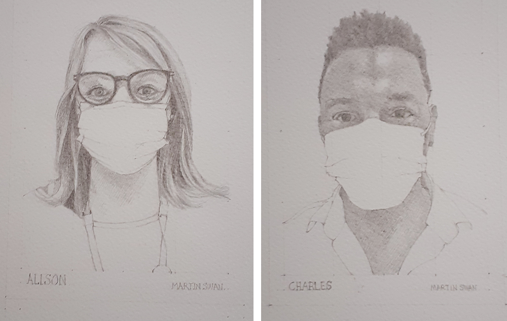 LOCAL ARTIST CAPTURES AN HISTORIC MOMENT IN TIME THROUGH EXHIBITION