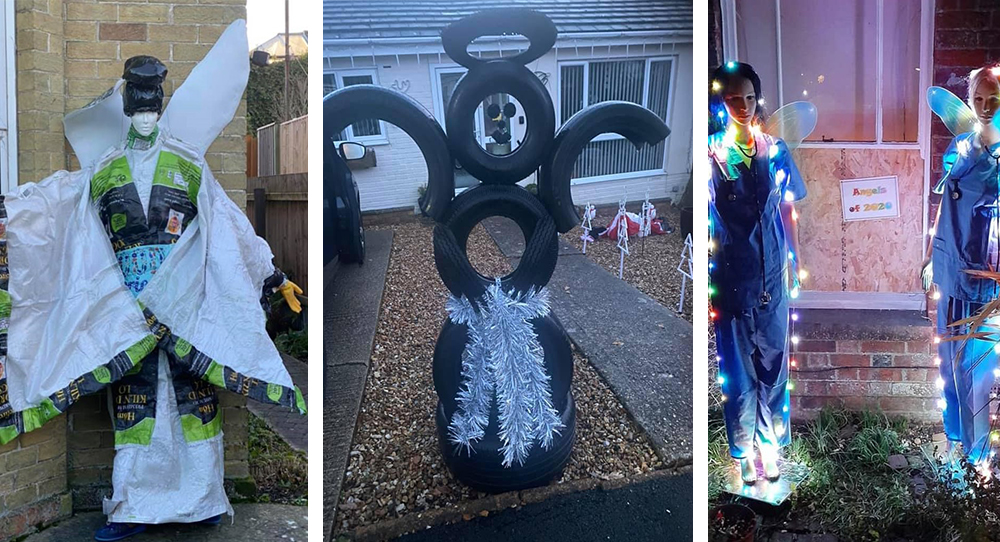 VILLAGE OF ANGELS: ST HELENS RESIDENTS GET CREATIVE ONCE AGAIN