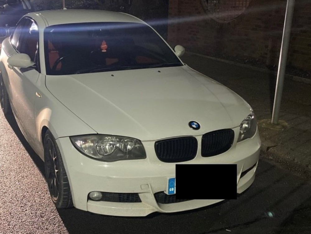 BMW DRIVER SUSPECTED OF DRUG DRIVING STOPPED FOR A SECOND TIME