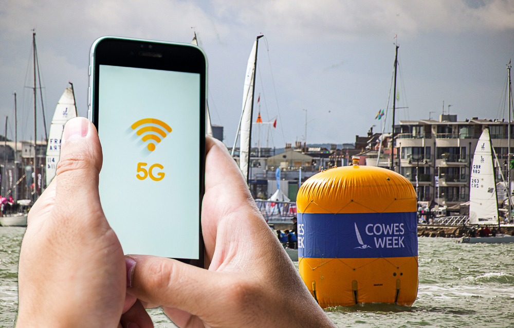 5G PLANS FOR COWES WEEK THANKS TO £825,000 OF GOVERNMENT FUNDING