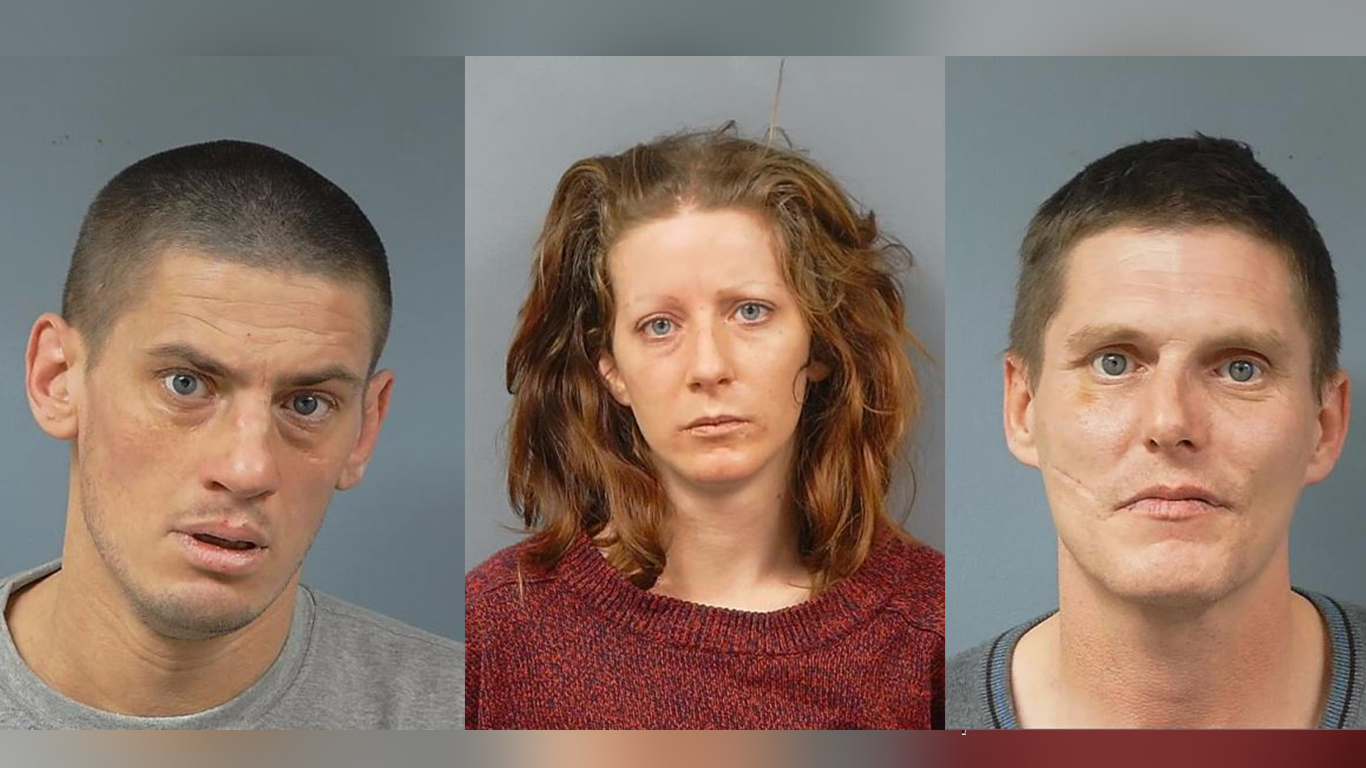 TRIO SENTENCED TO COMBINED TOTAL OF 33 YEARS BEHIND BARS AFTER VIOLENT BURGLARY