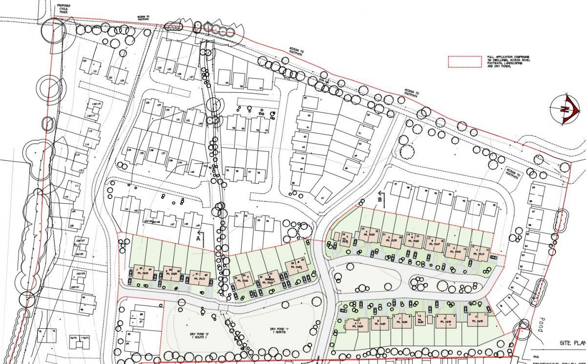 NEARLY 150 NEW HOMES COULD BE BUILT IN GUNVILLE IF PLANS ARE APPROVED