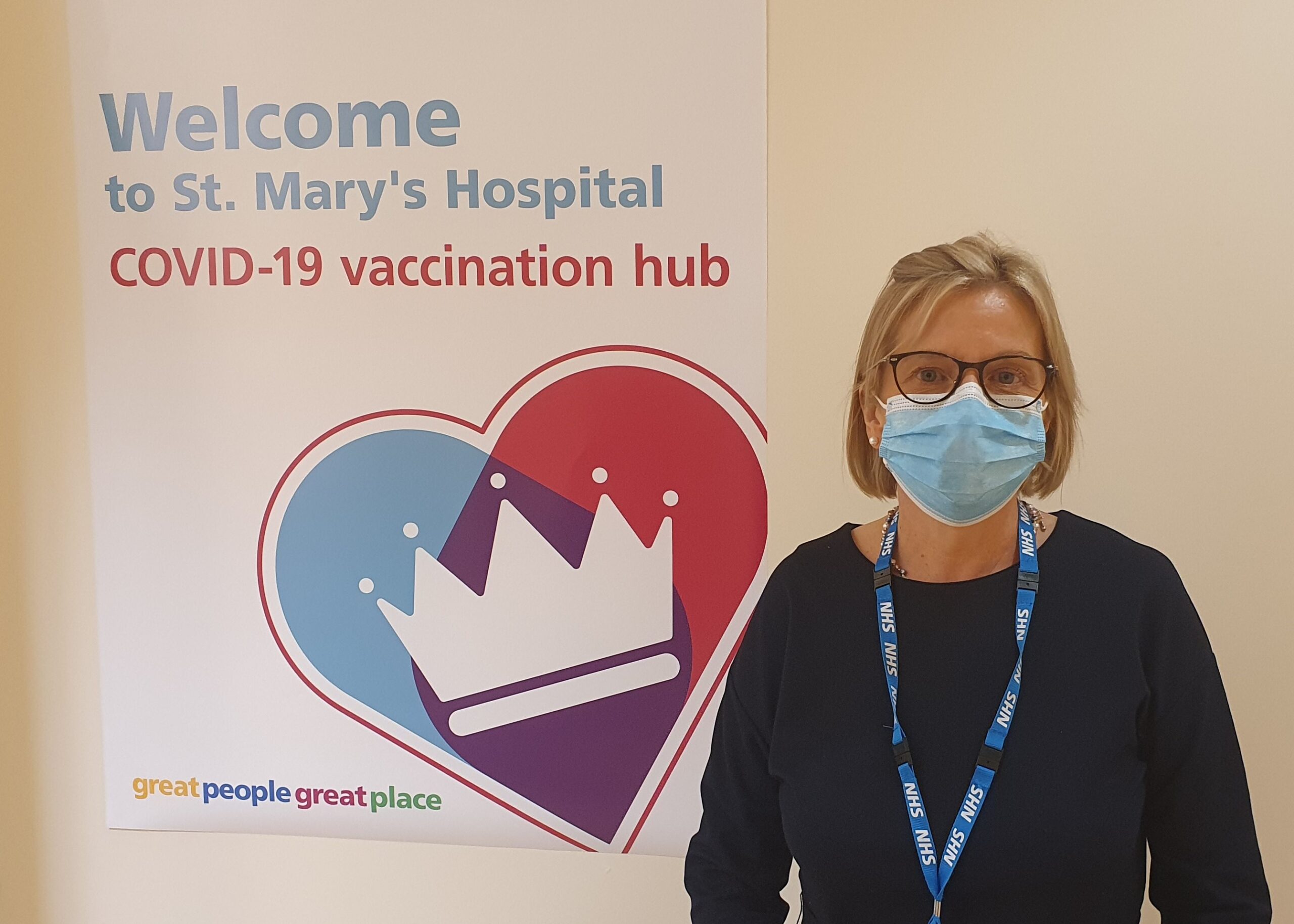 MAJOR COVID-19 VACCINATION PROGRAMME BEGINS AT ST MARY’S FOR NHS AND CARE STAFF