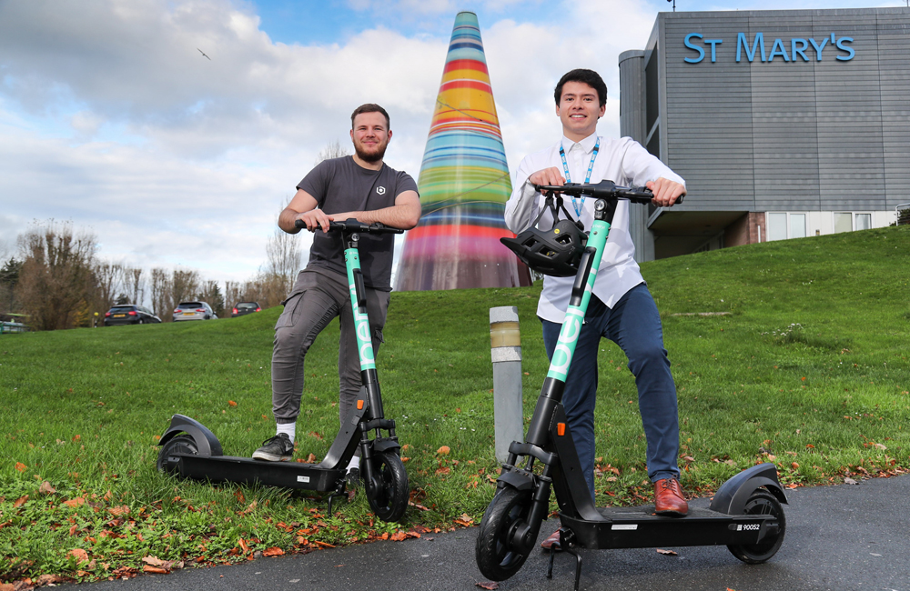 NHS STAFF CAN NOW USE BERYL SCOOTERS FOR FREE UNDER NEW INITIATIVE