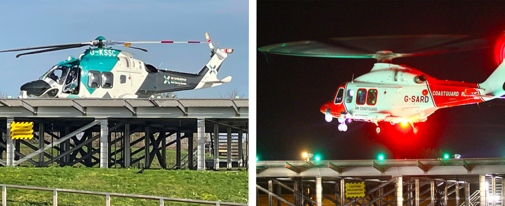 COVID PATIENTS NOW BEING AIRLIFTED TO MAINLAND HOSPITALS