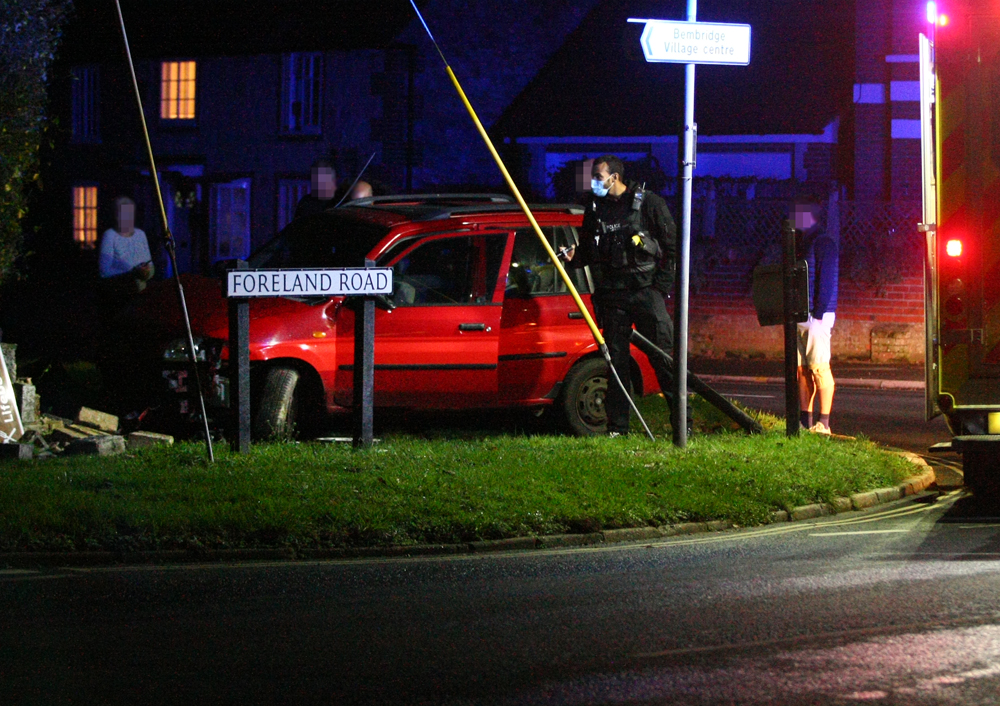 WOMAN WHO CRASHED IN BEMBRIDGE WAS ALMOST 3 TIMES THE DRINK DRIVE LIMIT