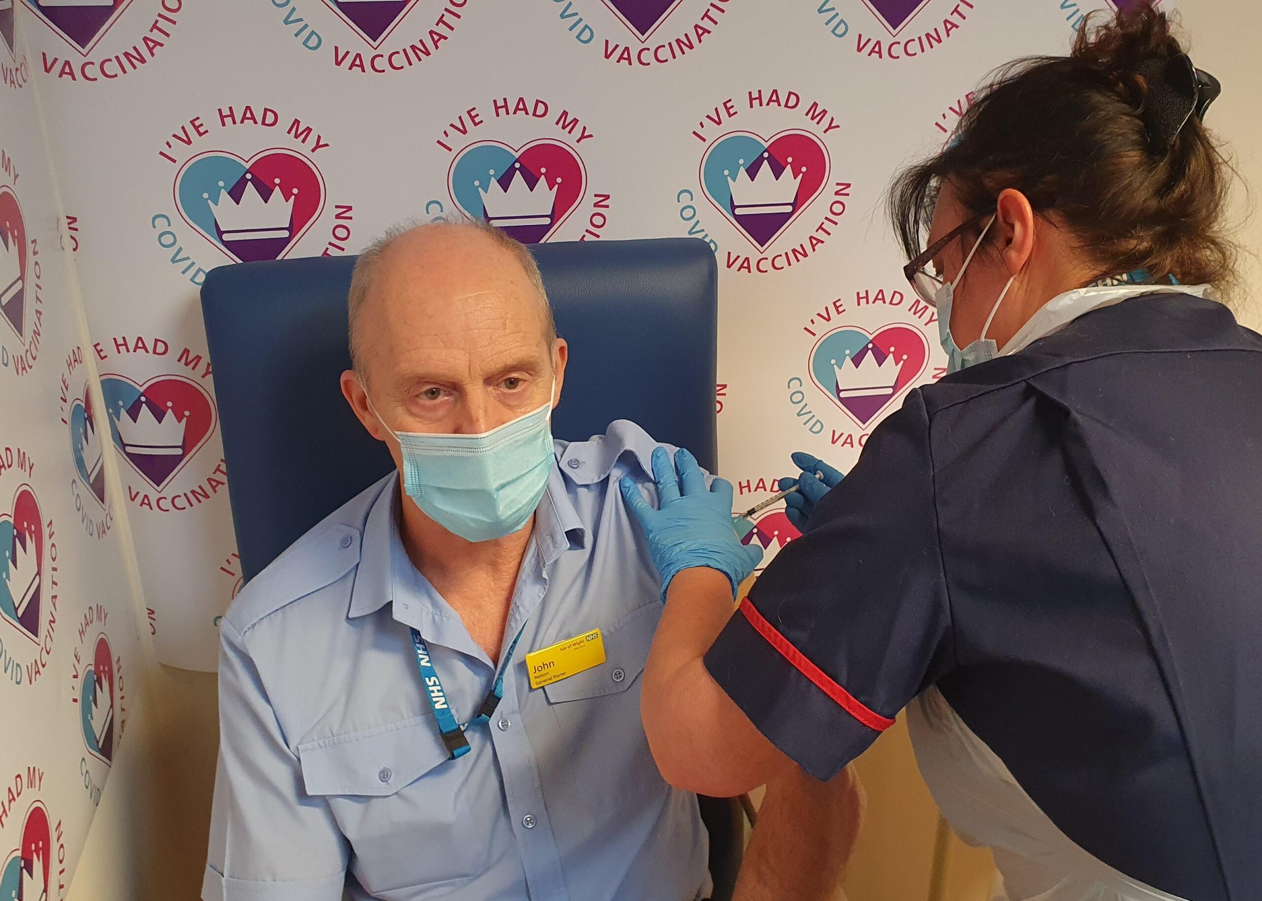 MAJOR COVID-19 VACCINATION PROGRAMME BEGINS AT ST MARY’S FOR NHS AND CARE STAFF