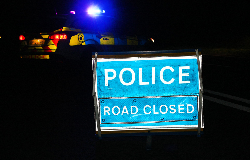 CAR ON ITS ROOF AFTER CRASHING INTO FIELD AT BLACKWATER