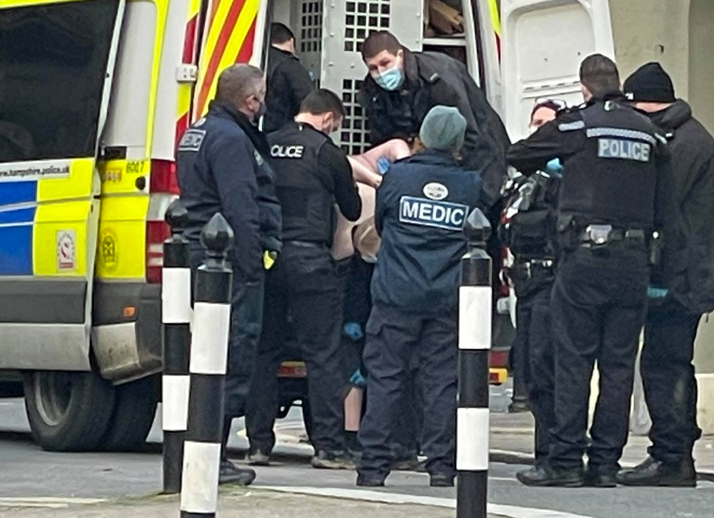 MAN ARRESTED AT CALVERTS HOTEL AFTER PUBLIC ORDER INCIDENT