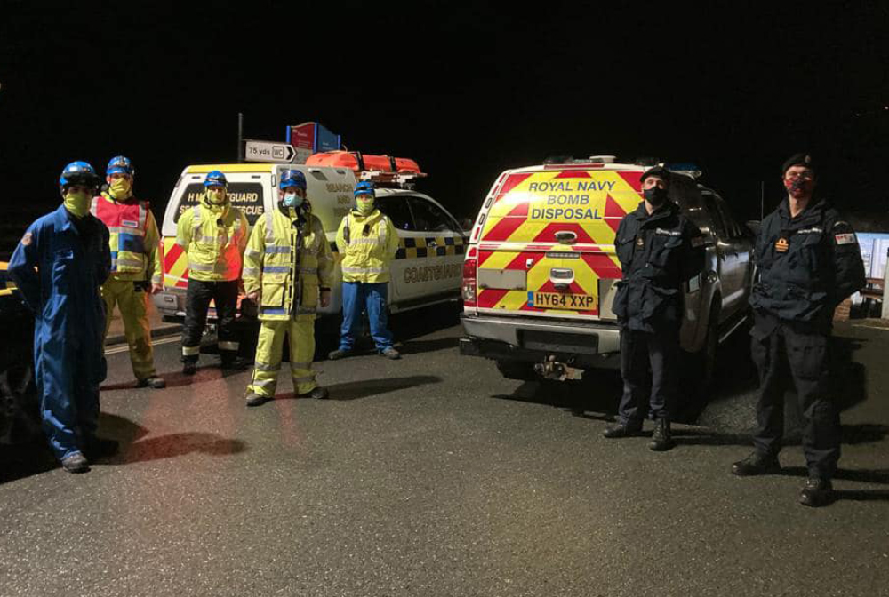 ORDNANCE FIND SEES BOMB DISPOSAL SENT TO THE ISLAND AGAIN