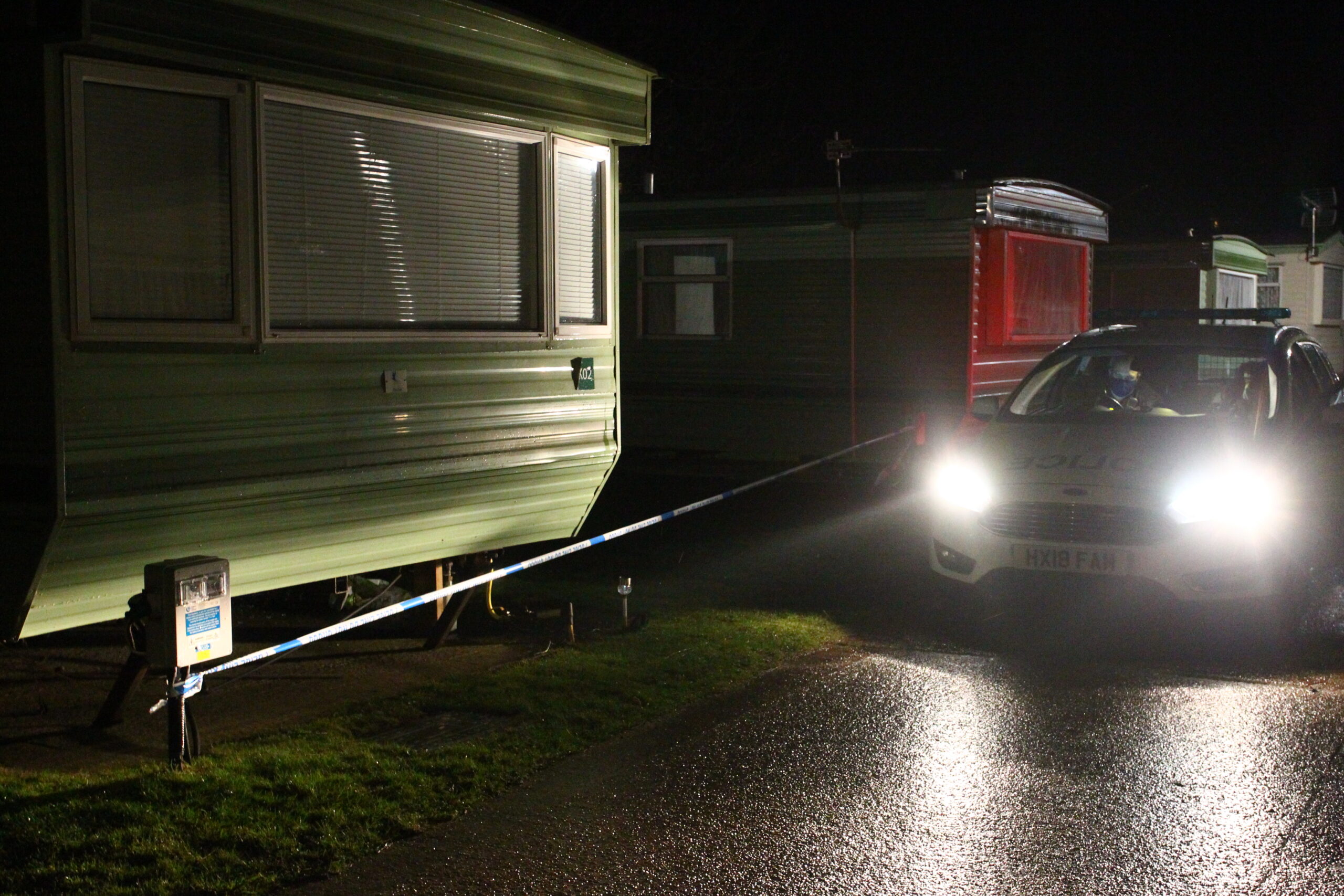 UPDATED: ARMED POLICE DEPLOYED AS CARAVAN SEALED OFF IN SANDOWN