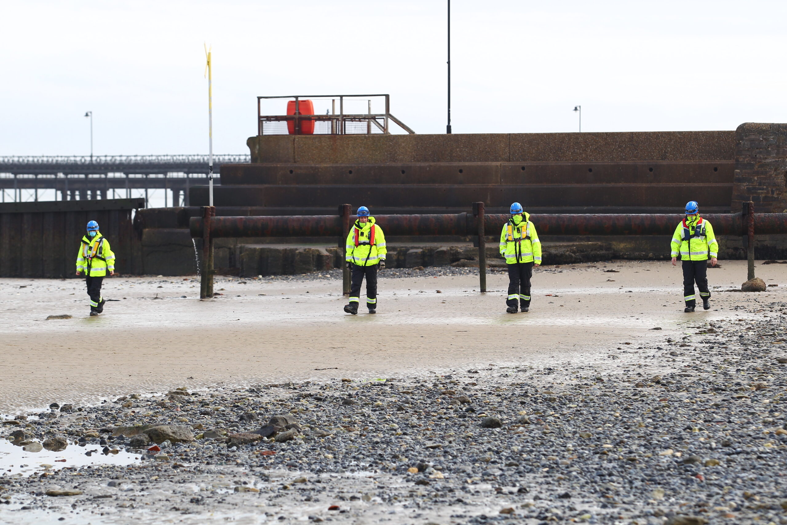 SUSPECTED ORDNANCE FOUND AT RYDE BEACH