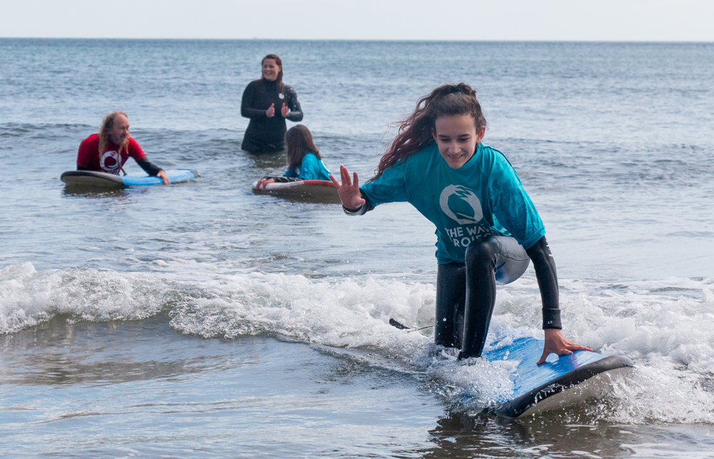 WELLBEING CATCH-UP SESSIONS IN THE SEA FOR CHILDREN AFFECTED BY COVID