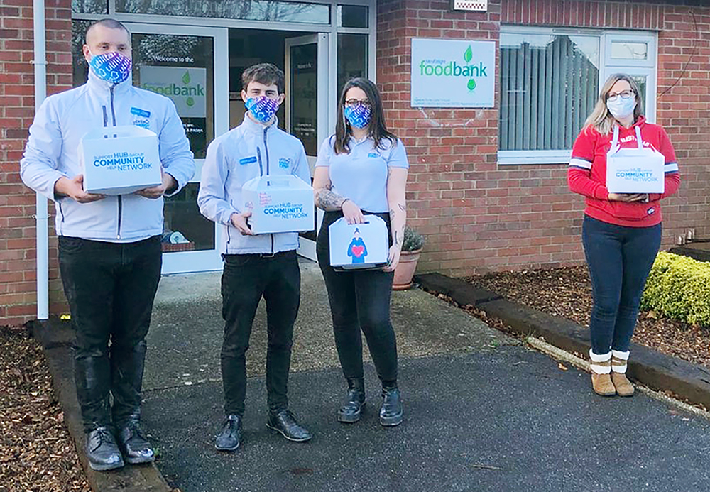 UTILITA ENERGY HUB DONATES £1,500 TO THE ISLE OF WIGHT FOODBANK