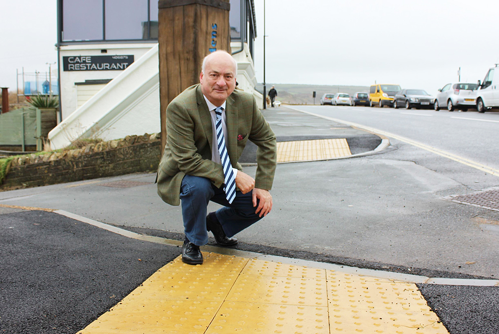 IMPROVEMENT WORKS TO ENHANCE PEDESTRIAN ACCESSIBILITY UNDERWAY