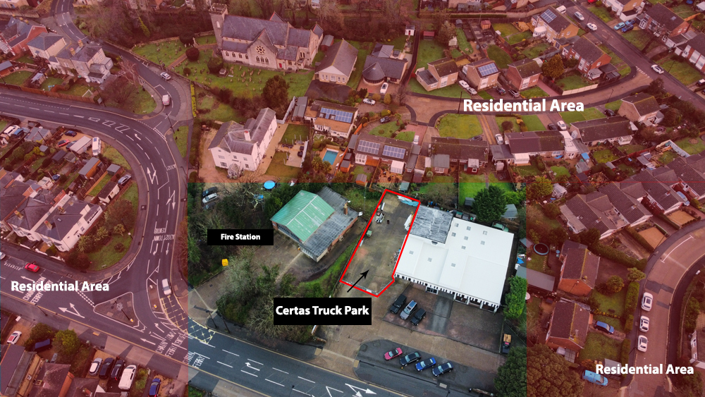 SAFETY CONCERNS RAISED OVER NEW FUEL ‘TRUCK PARK’ IN THE MIDDLE OF EAST COWES