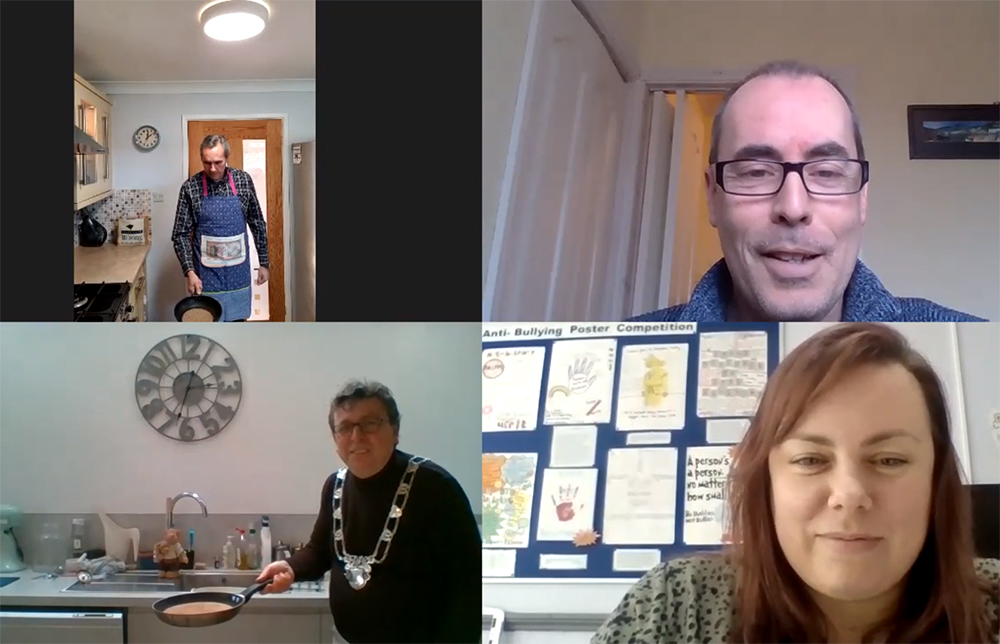 FLIPPING BRILLIANT! LOCAL COUNCILLORS GO HEAD TO HEAD VIRTUALLY FOR ANNUAL CHALLENGE