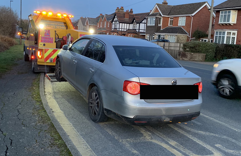 VEHICLE SEIZURES AS POLICE CONTINUE CRACKDOWN ON ILLEGAL DRIVERS