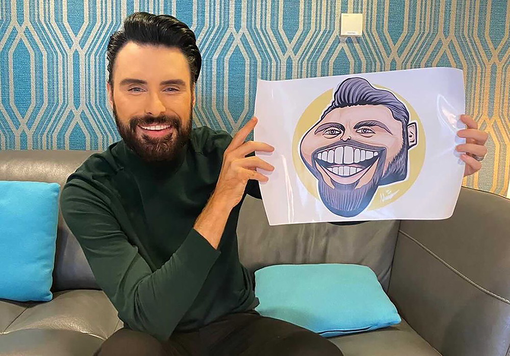 TV PERSONALITY RYLAN CLARK-NEAL THRUSTS ISLAND ARTIST’S WORK INTO THE SPOTLIGHT