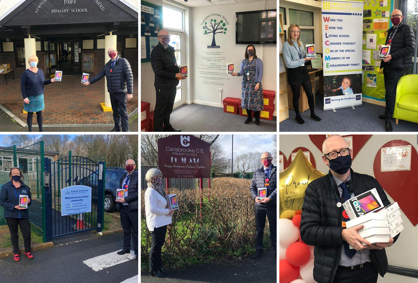 LOCAL SAINSBURY’S AND ARGOS STORES DONATE TABLETS TO ISLE OF WIGHT SCHOOLS