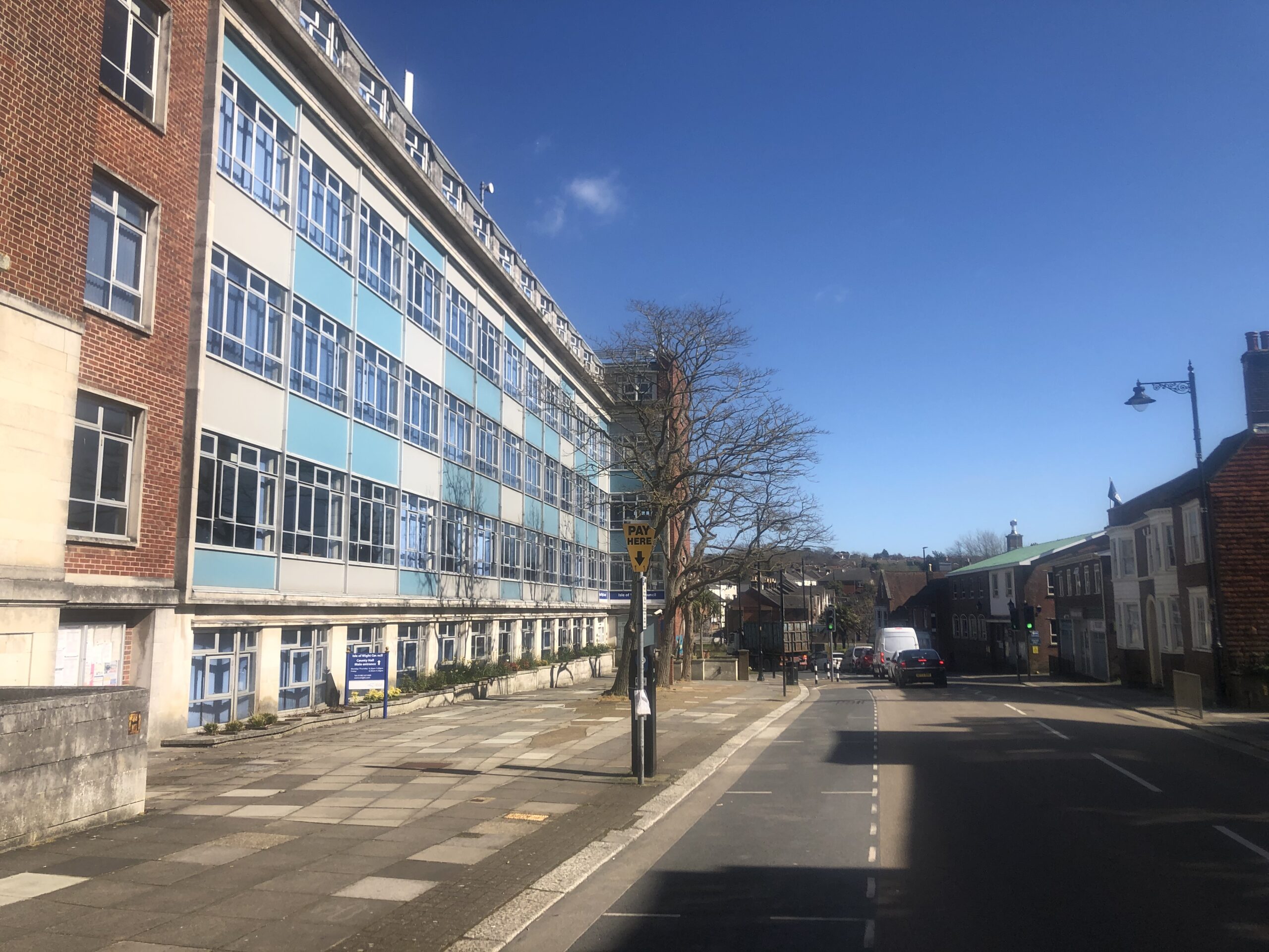 FIRE ALERT AT COUNTY HALL SEES SEVERAL APPLIANCES RESPOND